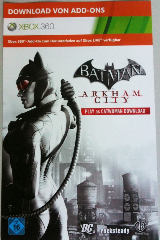 batman arkham city catwoman code